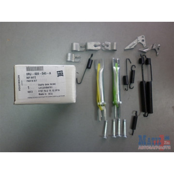 Ремкомплект пружин задних колодок на 2 стороны с 2012г (без буртика)  для Volkswagen Polo